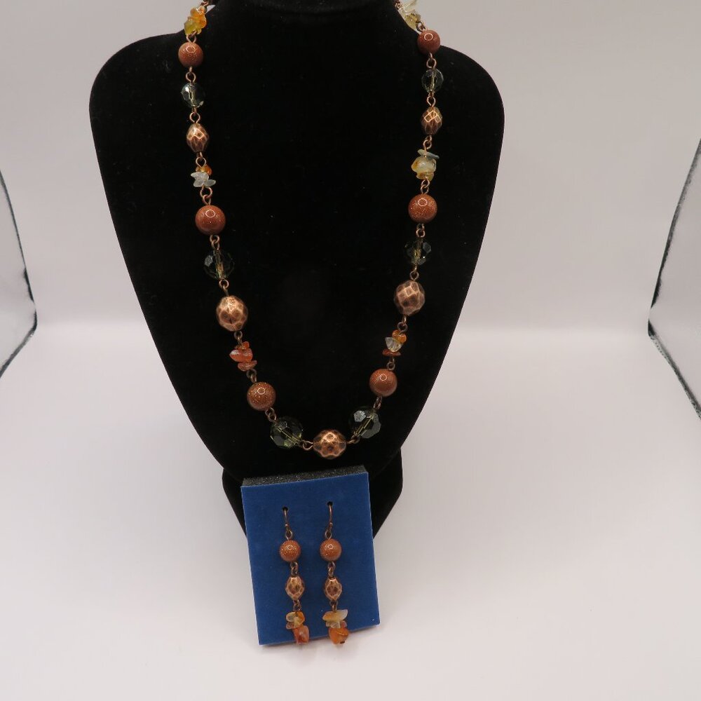 Avon Harmony Necklace and Earring Set